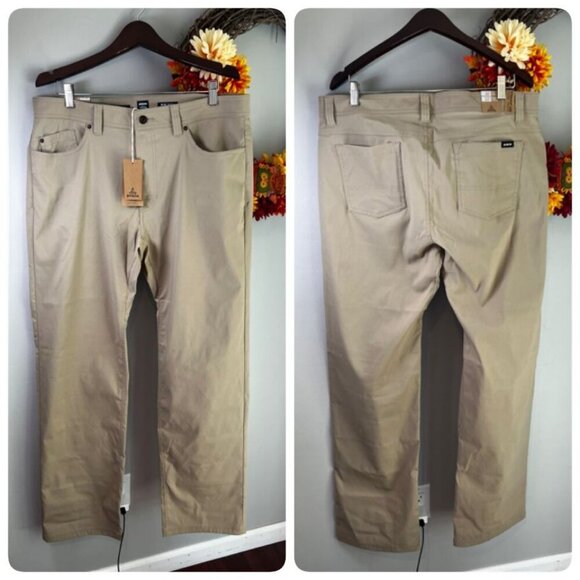 Prana Other - prAna Stretch Zion™ Straight Pant Water Repellent 36/34 in Sandbar Standard Fit